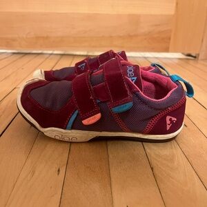 PLAE Kids Sneakers - Burgundy and Blue